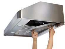 Load image into Gallery viewer, B51A Sakura 30&quot; Range Hood with Chimney Flue- Stainless Steel

