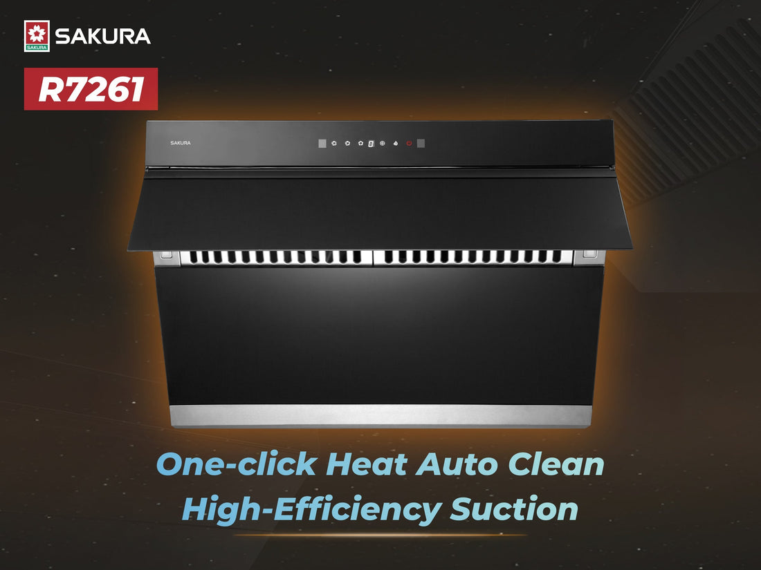 Heat Auto Clean & High-Efficiency Suction Range Hood : R7261