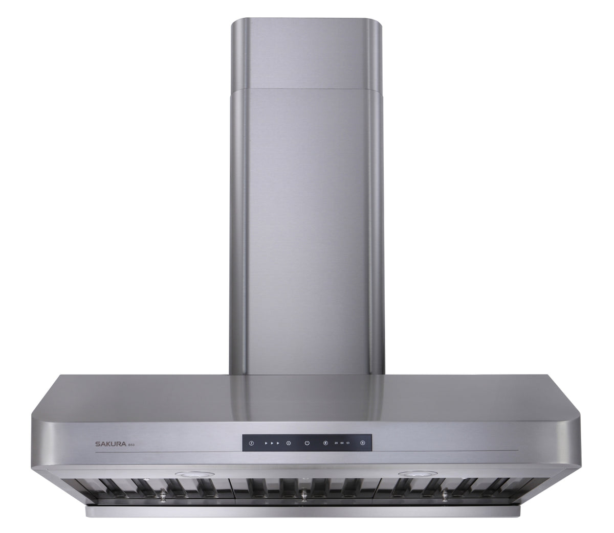 B53 Sakura 30" or 36" Range hood Stainless Steel Wallmount Chimne