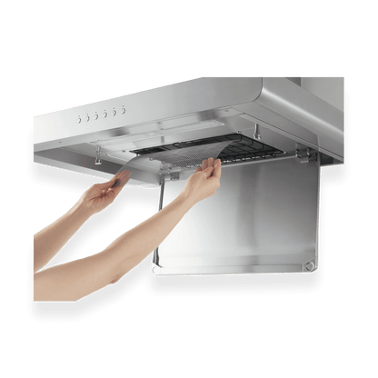 M-6000 Sakura 30" Range Hood with Chimney Flue