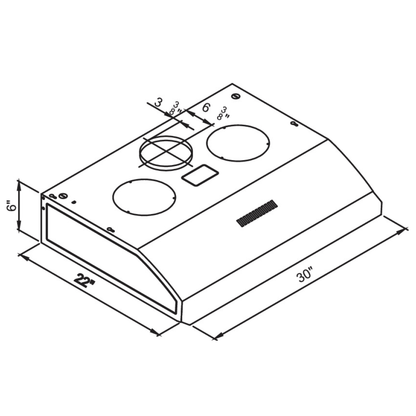 R-727II 30" Under-Cabinet Style